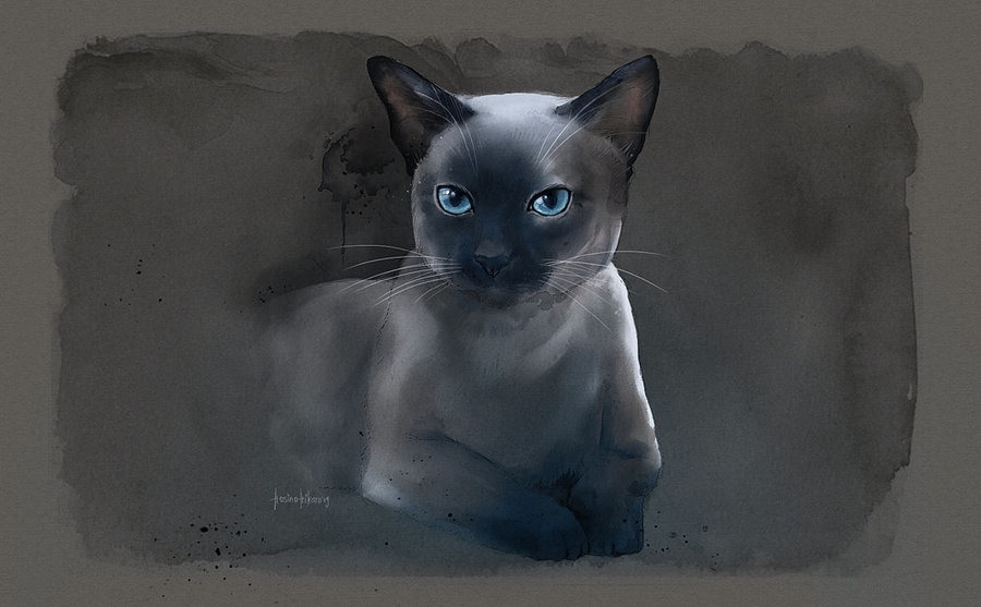 Siamese_cat_by_Hosino_Hikaru