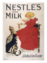 théophile-alexandre-steinlen-nestles-swiss-milk-richest-in-cream